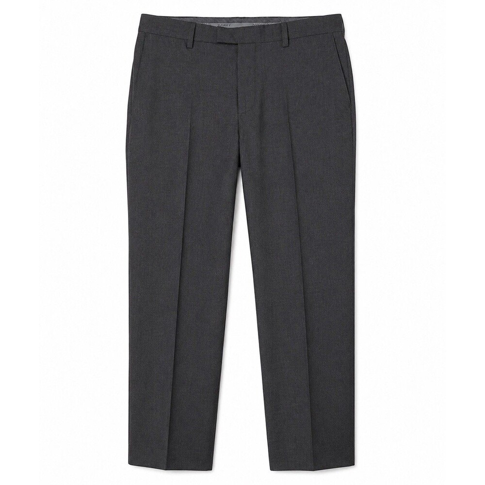 Marc Anthony Dress Pants Men's 30x30 Gray Microfiber Stretch Flat Front Office